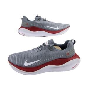 Nike InfinityRN 4 Women’s Running Shoes Grey Maroon White New Sz 9.5 Jogging